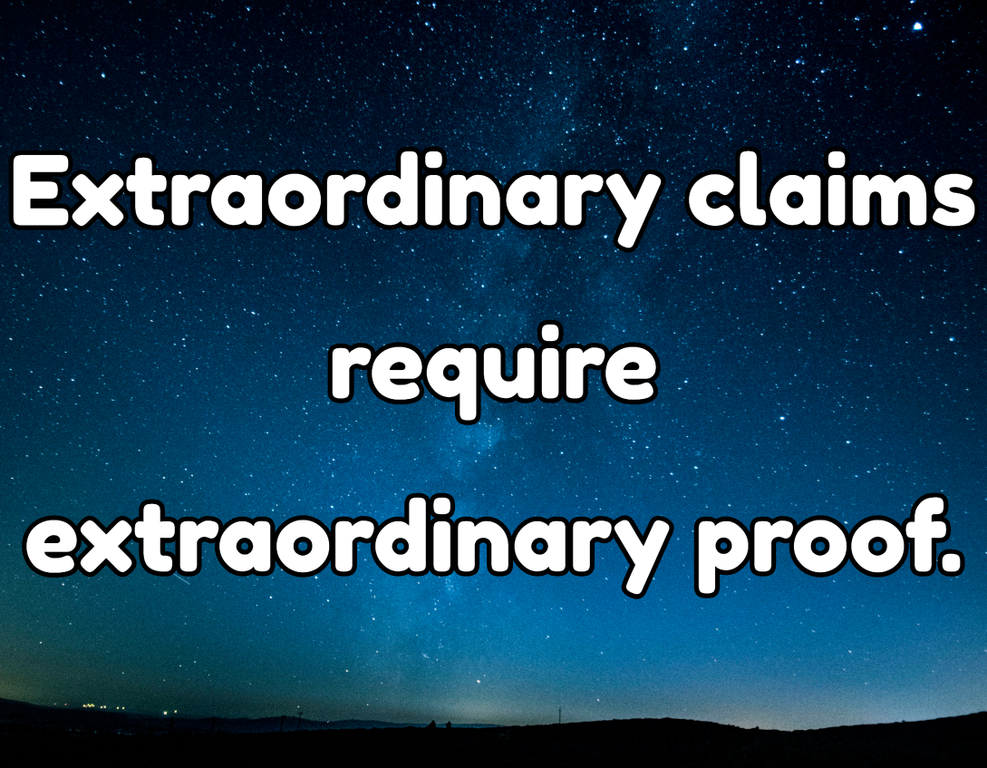 Image of Extraordinary Claims quote by Marcello Truzzi
